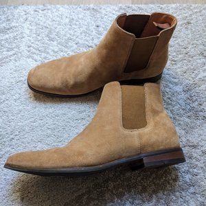 Express Suede Chelsea Boots, size 11